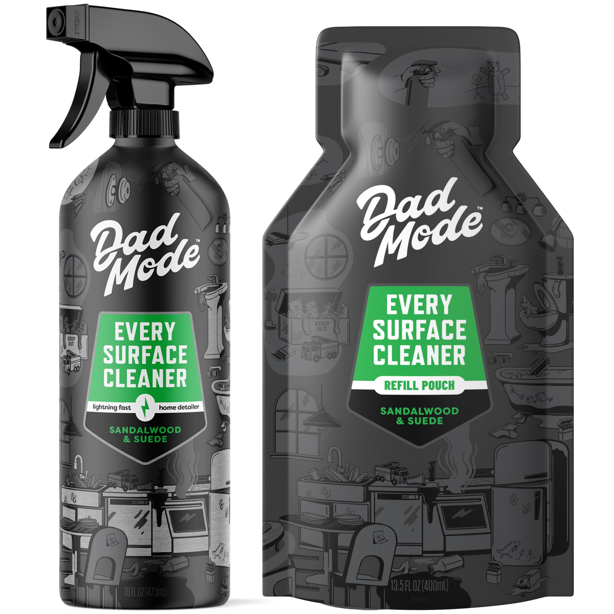 は*ま様 【新品未使用】CTHY HIGH-END CLASSIC DAD SN Amazon.com: DadMode Everyday Surface Cleaner, Value Pack, 16oz
